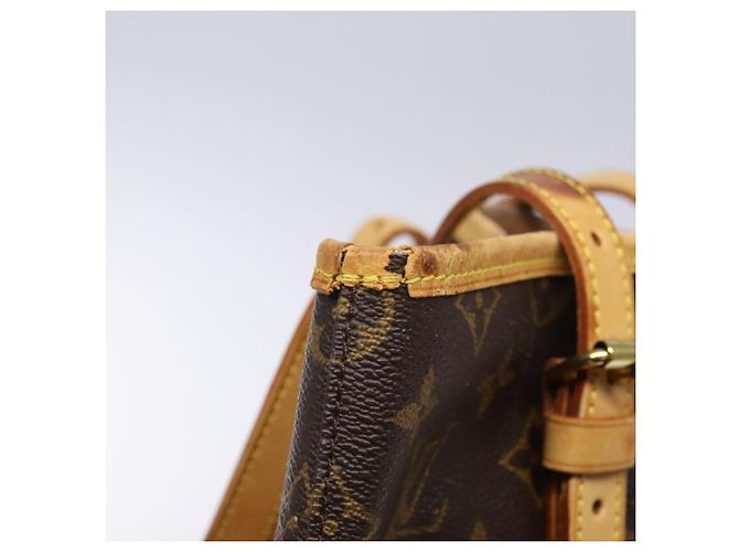 LOUIS VUITTON Borsa a Spalla Monogram Bucket GM M42236 LV Auth 138364 Monogramma - vista 10