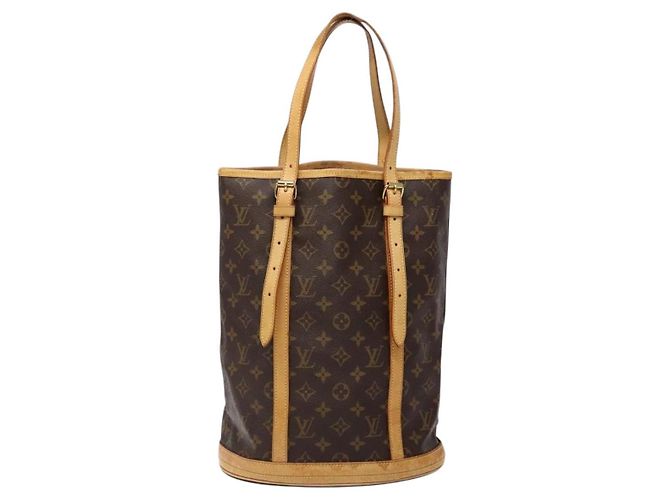 LOUIS VUITTON Borsa a Spalla Monogram Bucket GM M42236 LV Auth 138364 Monogramma - vista 13