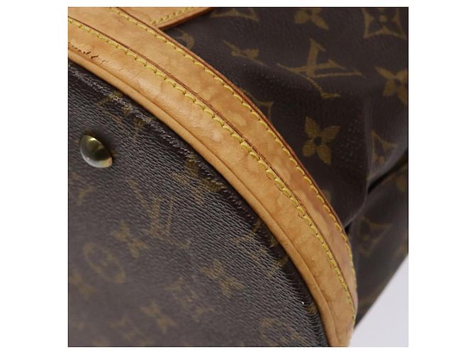 LOUIS VUITTON Borsa a Spalla Monogram Bucket GM M42236 LV Auth 138364 Monogramma - vista 14
