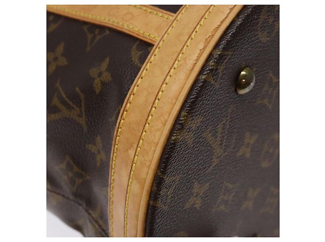 LOUIS VUITTON Borsa a Spalla Monogram Bucket GM M42236 LV Auth 138364 Monogramma - vista 15