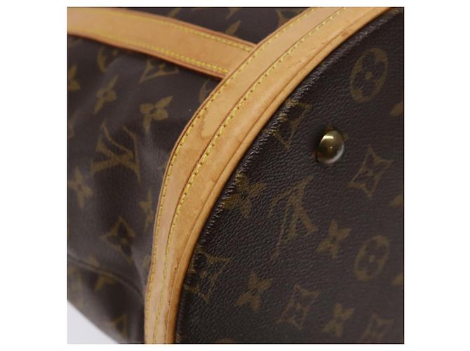LOUIS VUITTON Borsa a Spalla Monogram Bucket GM M42236 LV Auth 138364 Monogramma - vista 17
