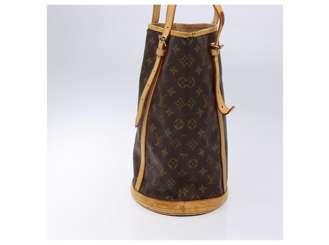 LOUIS VUITTON Borsa a Spalla Monogram Bucket GM M42236 LV Auth 138364 Monogramma - vista 4