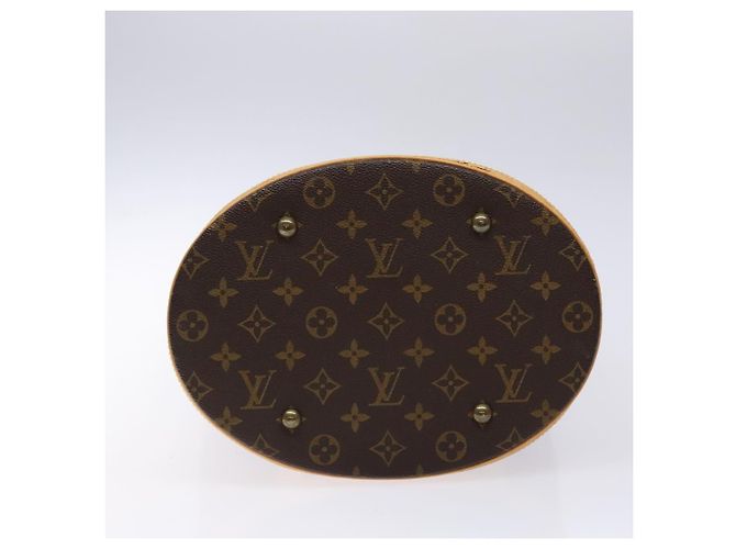 LOUIS VUITTON Borsa a Spalla Monogram Bucket GM M42236 LV Auth 138364 Monogramma - vista 5