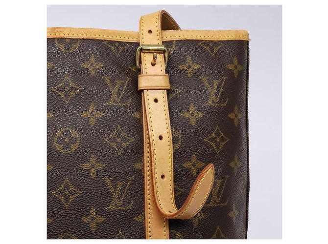 LOUIS VUITTON Borsa a Spalla Monogram Bucket GM M42236 LV Auth 138364 Monogramma - vista 9