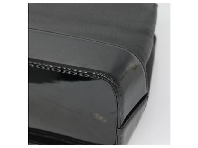 Borsa Tote in Pelle Nera e Oro Gianni Versace Auth BA5104 Nero D'oro - vista 15