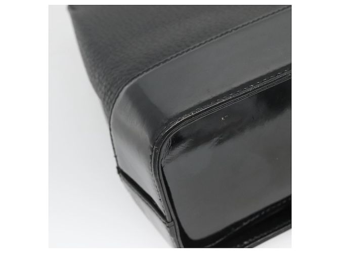 Borsa Tote in Pelle Nera e Oro Gianni Versace Auth BA5104 Nero D'oro - vista 16