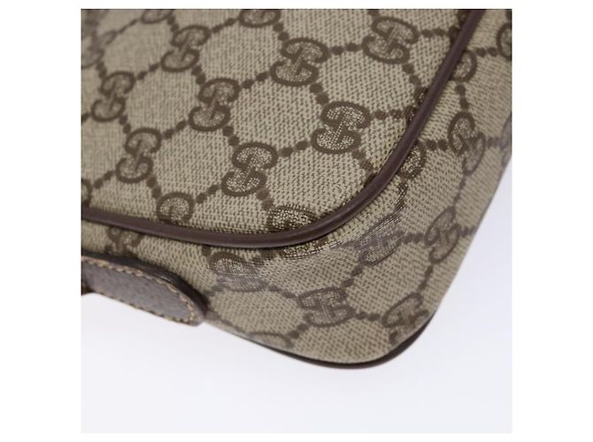 Gucci Borsa a Spalla GG Supreme PVC Beige Oro 007 115 6428 4002 Auth th6267 D'oro - vista 12