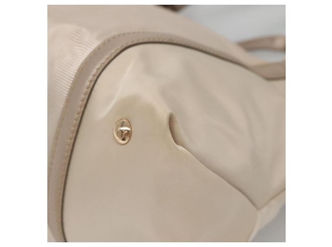 Vala Handtasche aus Nylon in Beige und Gold Auth BA5017 von Salvatore Ferragamo Golden - Ansicht 15
