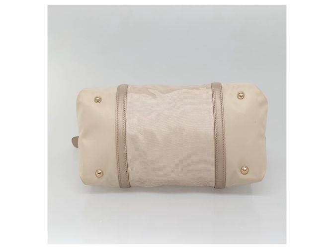 Vala Handtasche aus Nylon in Beige und Gold Auth BA5017 von Salvatore Ferragamo Golden - Ansicht 5