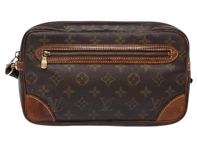 LOUIS VUITTON Clutch Marly Dragonne GM Monogram M51825 LV Auth hk2872 Monogramma - vista 13