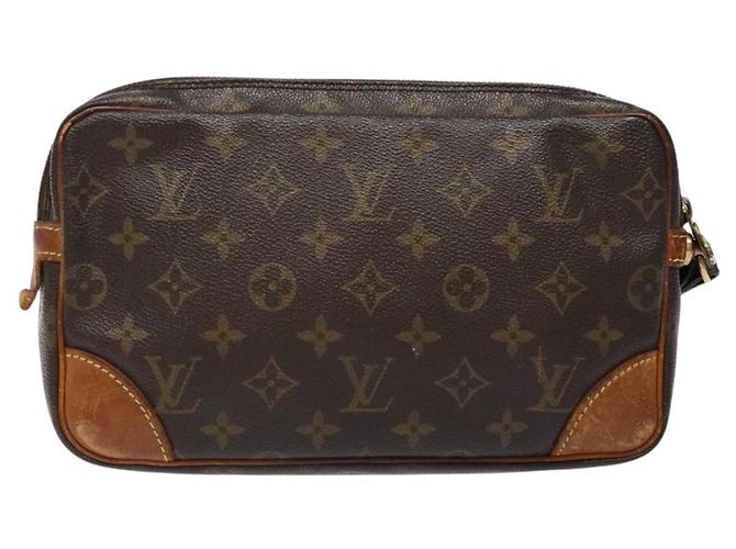 LOUIS VUITTON Clutch Marly Dragonne GM Monogram M51825 LV Auth hk2872 Monogramma - vista 2