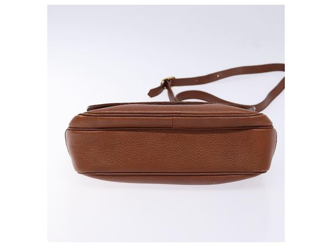 Autre Marque Borsa a Spalla Burberrys in Pelle Oro Marrone Auth ep10267 D'oro - vista 5