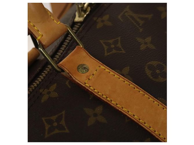 LOUIS VUITTON Borsa Boston Monogram Keepall 60 M41422 LV Auth 139174 Monogramma - vista 17