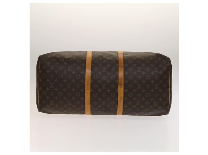 LOUIS VUITTON Borsa Boston Monogram Keepall 60 M41422 LV Auth 139174 Monogramma - vista 5