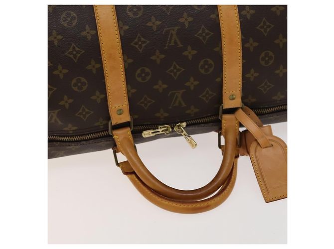LOUIS VUITTON Borsa Boston Monogram Keepall 60 M41422 LV Auth 139174 Monogramma - vista 7