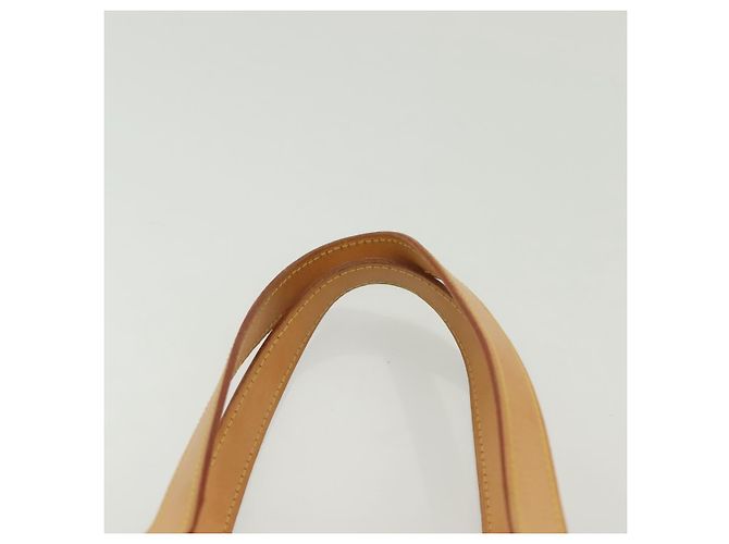 LOUIS VUITTON Bolsa Tote Columbus Monogram Vernis Amarelo Limão M91047 Auth ep10370 Dourado - vista 14
