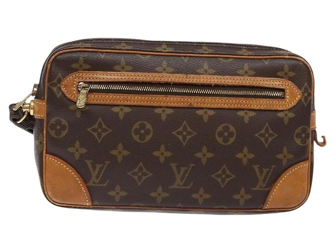 LOUIS VUITTON Clutch Marly Dragonne GM Monogram M51825 LV Auth ep10354 Monogramma - vista 13