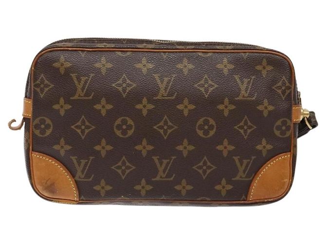 LOUIS VUITTON Clutch Marly Dragonne GM Monogram M51825 LV Auth ep10354 Monogramma - vista 2