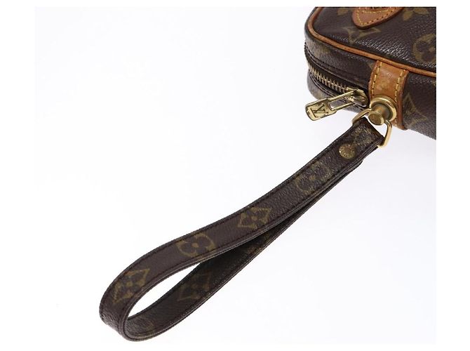 LOUIS VUITTON Clutch Marly Dragonne GM Monogram M51825 LV Auth ep10354 Monogramma - vista 7