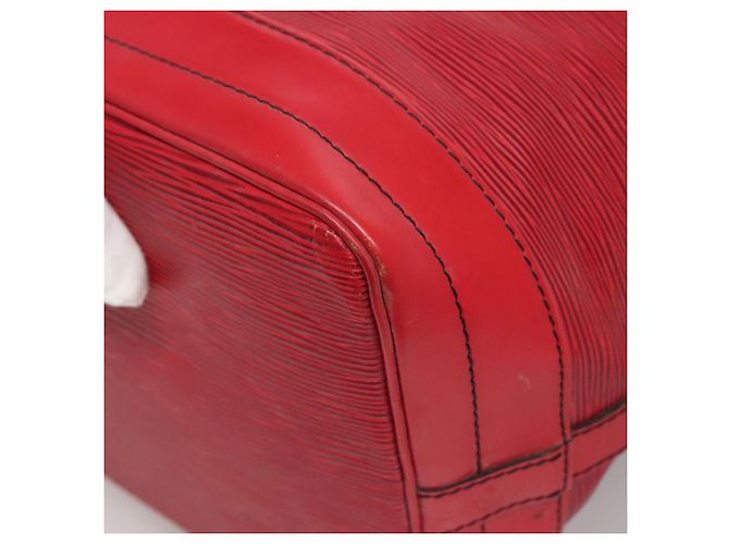 LOUIS VUITTON Borsa a Spalla Epi Noe Rossa M44007 LV Auth 136984 Rosso - vista 15