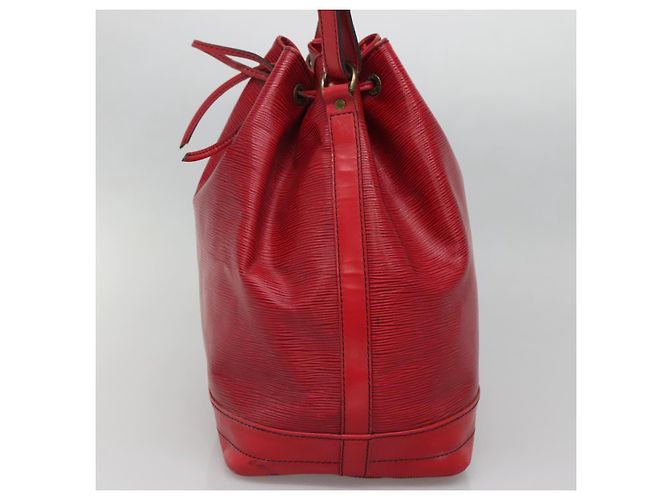 LOUIS VUITTON Borsa a Spalla Epi Noe Rossa M44007 LV Auth 136984 Rosso - vista 4