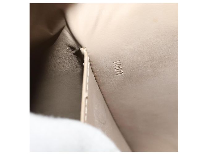 LOUIS VUITTON Borsa Tote Columbus Monogram Vernis Beige M91023 LV Auth hk2890 - vista 12