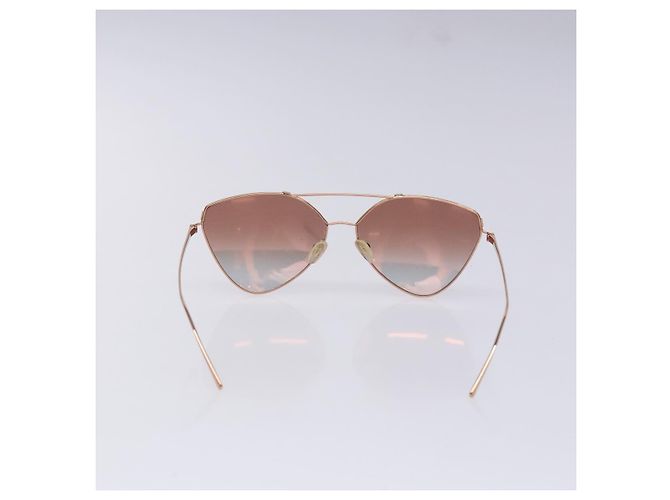 Gafas de sol PRADA de metal dorado Auth sw1398 - vista 3