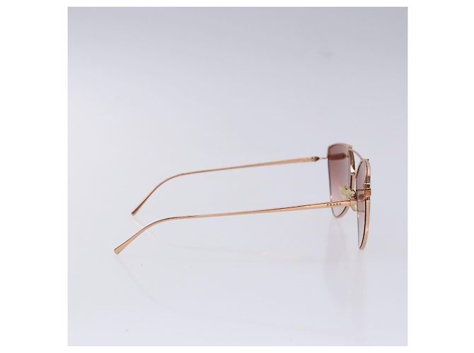 Gafas de sol PRADA de metal dorado Auth sw1398 - vista 5