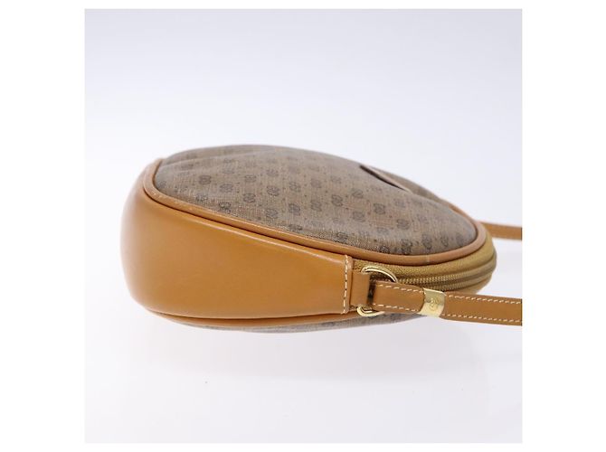 Gucci Borsa a spalla Micro GG Supreme in PVC Beige Oro Auth BA5021 D'oro - vista 4