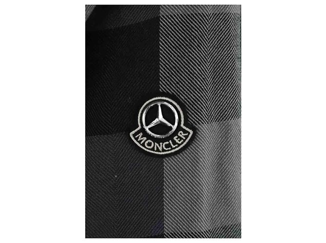 Moncler Graues Baumwollhemd - Ansicht 3