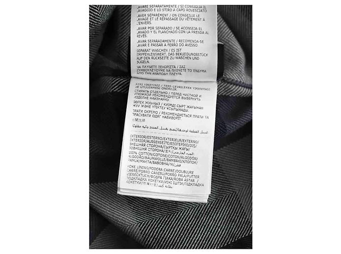 Moncler Graues Baumwollhemd - Ansicht 6
