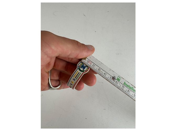 Céline Bracciale in plastica vintage Celine Paris Multicolore - vista 14