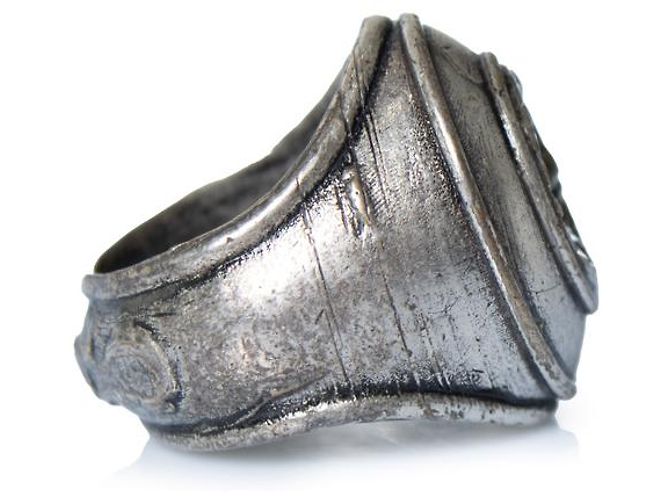 Autre Marque Maison Margiela, Silber- und Goldring - Ansicht 3