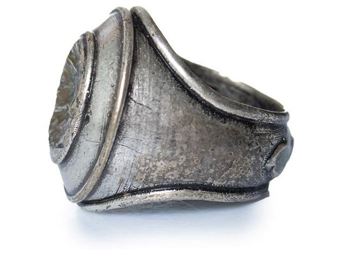 Autre Marque Maison Margiela, Silber- und Goldring - Ansicht 5