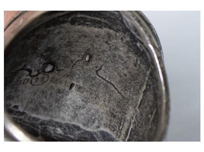 Autre Marque Maison Margiela, Silber- und Goldring - Ansicht 6