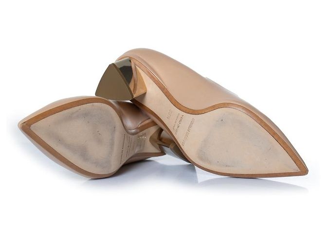 Nicholas Kirkwood, Pump beige celeste - vista 7