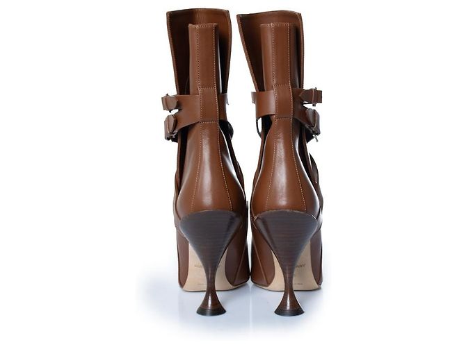 Botas pedestal Hadfield en marrón de Burberry Castaño - vista 3