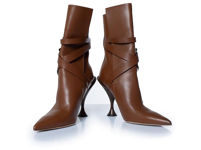 Botas pedestal Hadfield en marrón de Burberry Castaño - vista 6