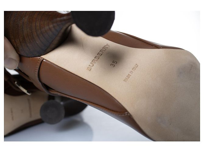 Botas pedestal Hadfield en marrón de Burberry Castaño - vista 8