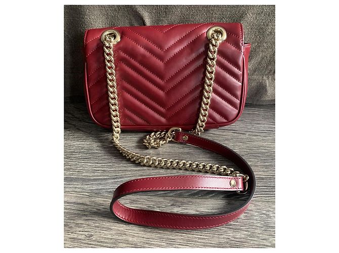 Gucci Piccola borsa a spalla Marmont - vista 2