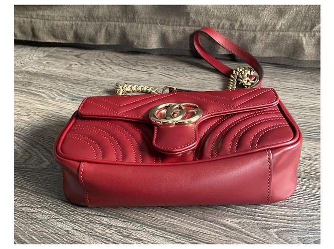 Gucci Piccola borsa a spalla Marmont - vista 5