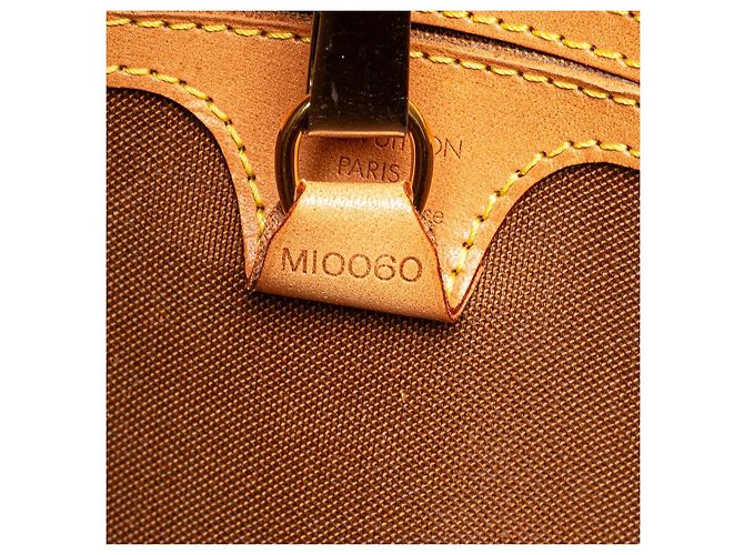 Bolsa de mão Ellipse PM Monograma Louis Vuitton Marrom - vista 10