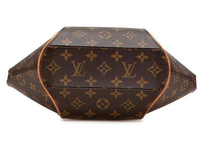 Bolsa de mão Ellipse PM Monograma Louis Vuitton Marrom - vista 3