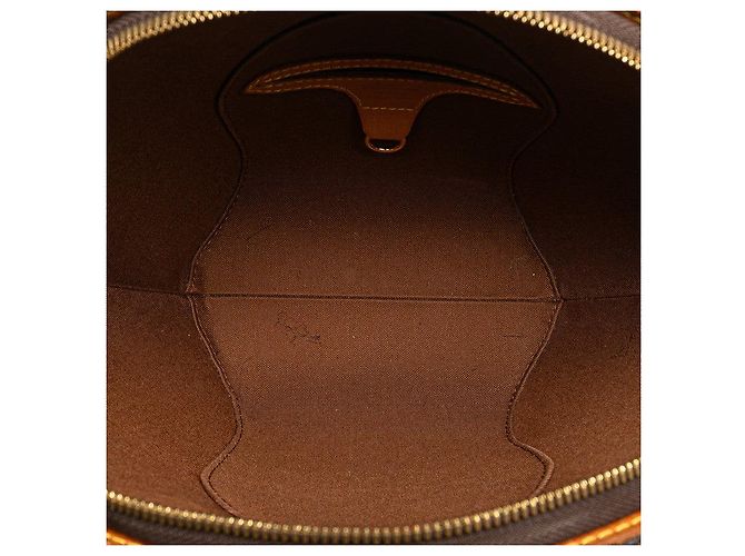 Bolsa de mão Ellipse PM Monograma Louis Vuitton Marrom - vista 8