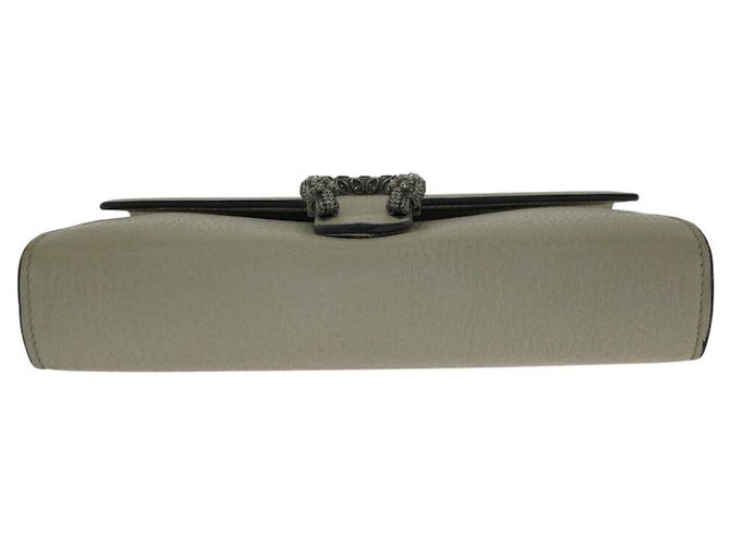 Borsa a Spalla in Pelle Dionysus di Gucci Bianco - vista 10