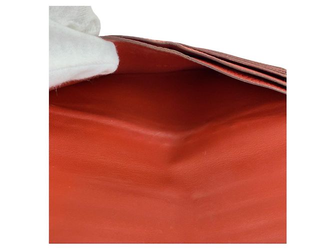 Portafoglio Long Dogon Hermès Rosso Argento - vista 8