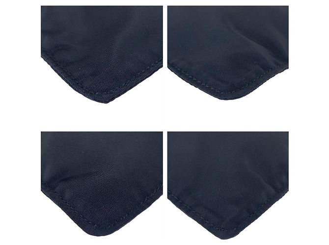 Bolsa transversal Prada em nylon tessuto com logo triangular Preto - vista 3