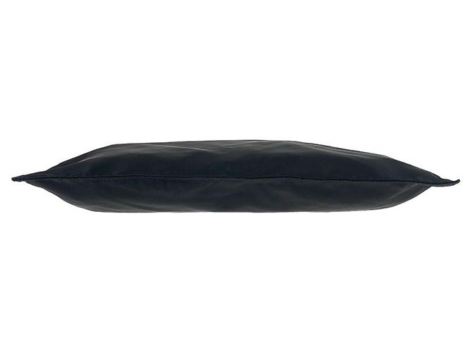 Bolsa transversal Prada em nylon tessuto com logo triangular Preto - vista 8