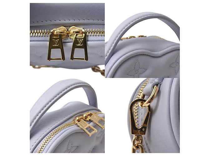 Slender Borsa in pelle Pop My Heart Louis Vuitton 2 in 1 Porpora - vista 7