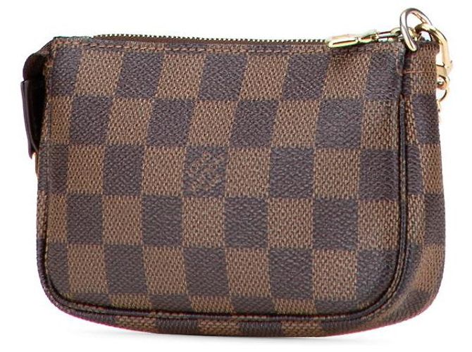 Mini Pochette Accessori Damier Louis Vuitton Marrone - vista 2